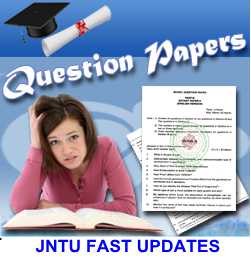 JNTUK B.Tech/B.Pharmacy/MBA/MCA/M.Tech all Years Question papers Collection 