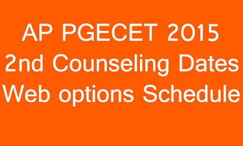 ap-pgecet-2015-2nd-counseling-dates