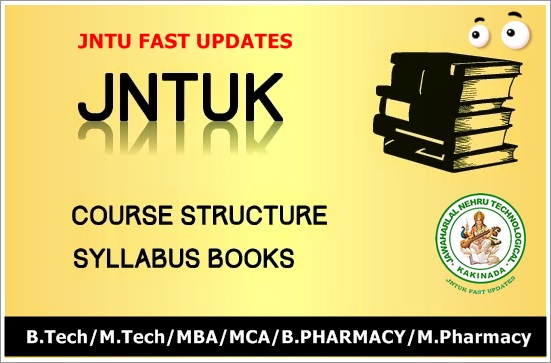 Jntuk-syllabus-books