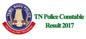 TN Police Constable Results 2017