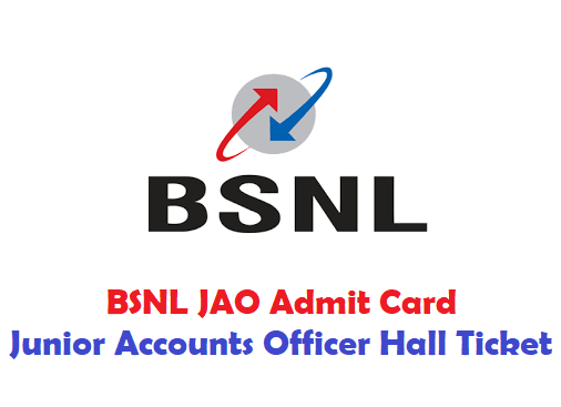 BSNL JAO Hall Ticket 2017 Download – Junior Accounts Officer (JAO Admit Card) @ externalexam.bsnl.co.in