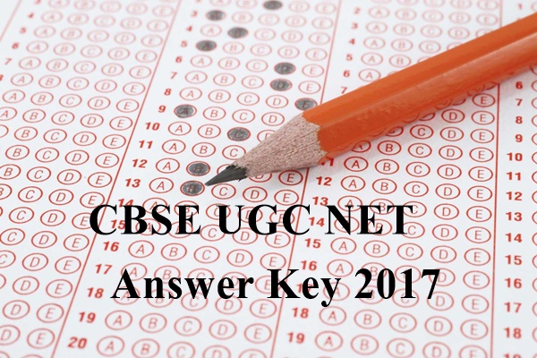 CBSE UGC NET Answer Key 2017