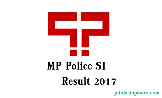MP Police SI Result 2017