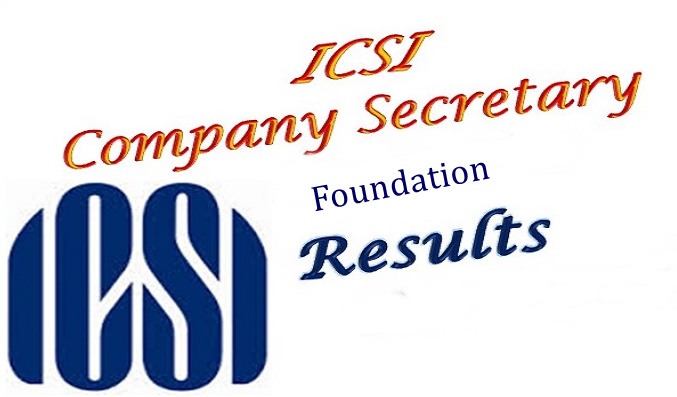 ICSI CS Foundation Result December 2017