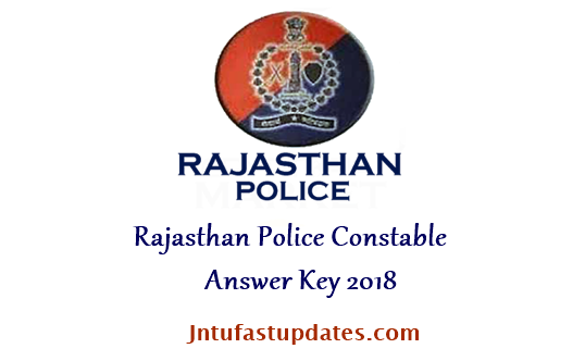 Rajasthan Police Constable Answer Key 2018 Download