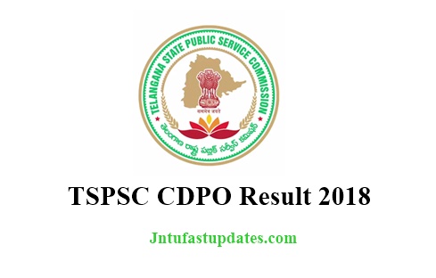 TSPSC CDPO Result 2018