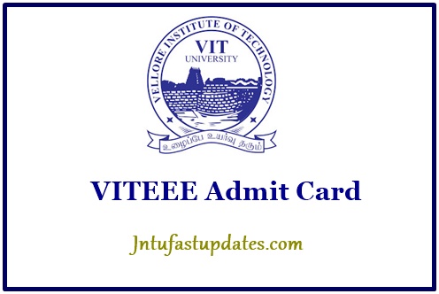 VITEEE Admit Card 2018 Download