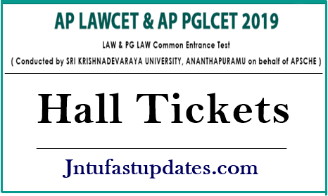 AP Lawcet Hall Tickets 2019