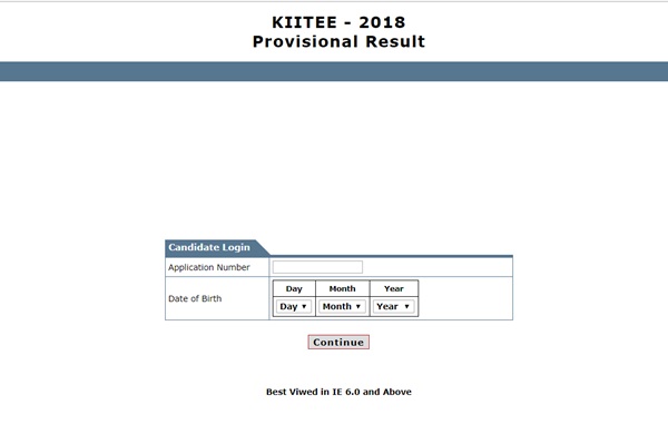 KIITEE Result 2018