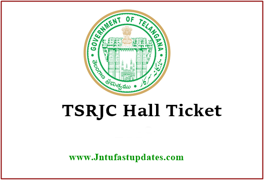 TSRJC Hall Tickets 2019