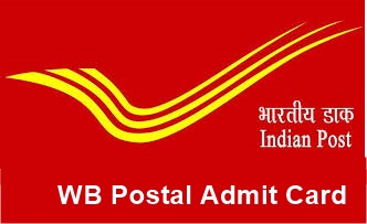 WB Postman-Mail Guard Admit Card 2018