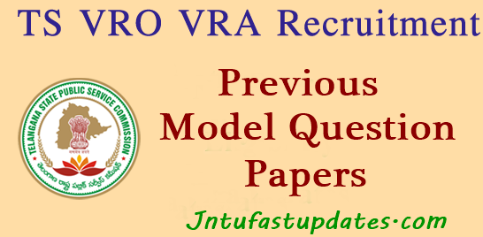 TSPSC VRO VRA Previous Question Papers
