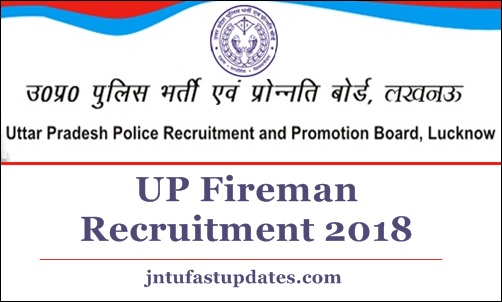 UP Fireman Recruitment 2018
