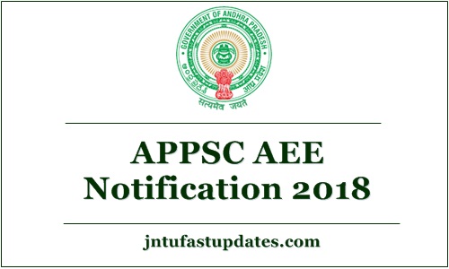 APPSC AEE Notification 2018 