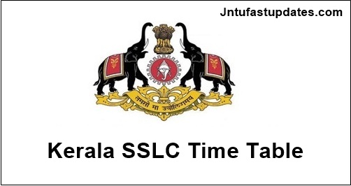 Kerala-sslc-time-table-2019