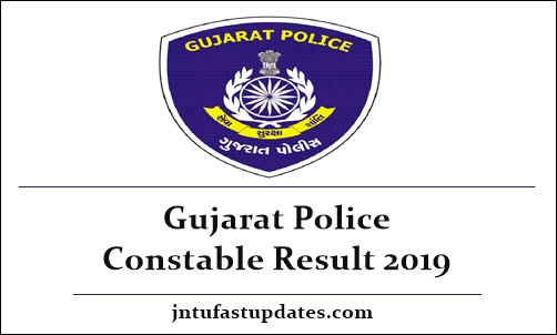 Gujarat Police Constable Result 2019