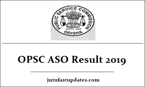 OPSC ASO Result 2019