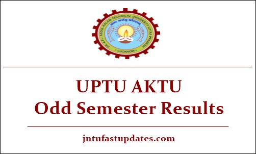 UPTU AKTU Odd Semester Result 2018