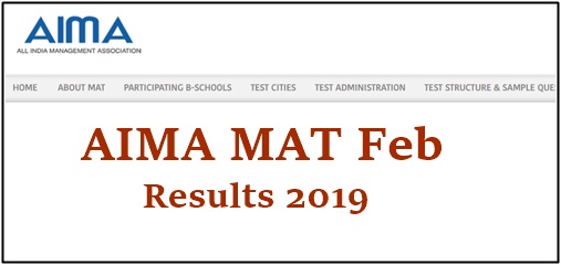 AIMA MAT Results 2019