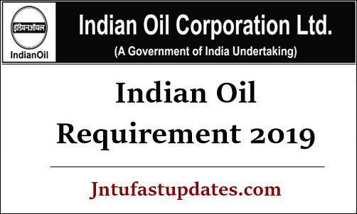 Indian Oil Requirement 2019