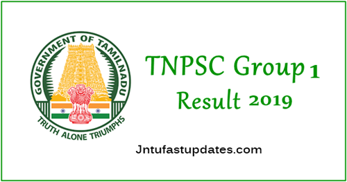 TNPSC Group 1 Results 2019