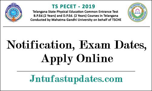 TS PECET 2019 Notification, Exam Dates, Apply online @ pecet.tsche.ac.in