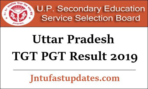 UP TGT PGT Result 2019