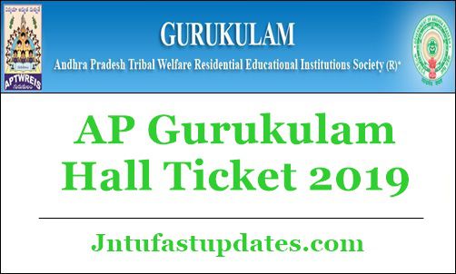 AP Gurukulam Hall Ticket 2019