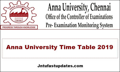 Anna-University-Time-Table-2019