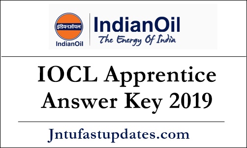 IOCL Apprentice Answer Key 2019