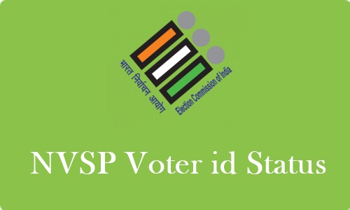 NVSP Voter id Status