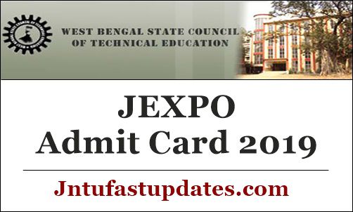 JEXPO Admit Card 2019