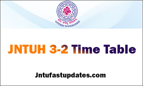 jntuh-3-2-time-table