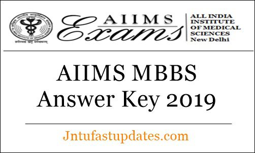 AIIMS MBBS Answer Key 2019
