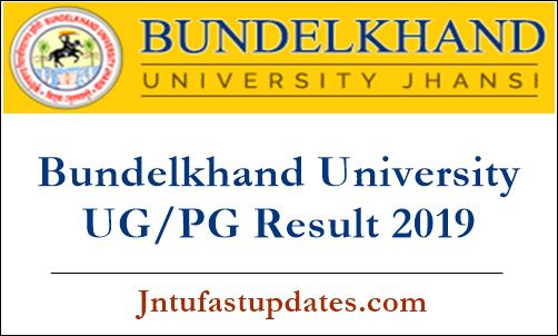 Bundelkhand University UG PG result 2019
