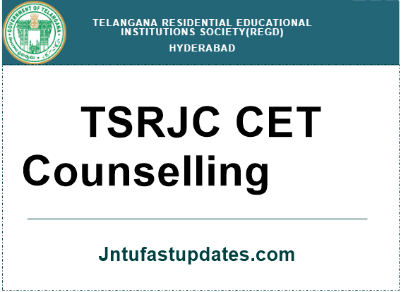 TSRJC CET Counselling 2021 Dates, Registration, Certificates @ tsrjdc.cgg.gov.in