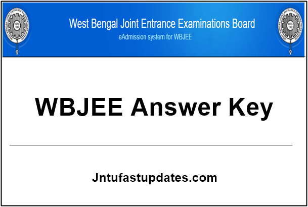 WBJEE Answer Key 2019