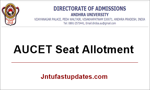 AUCET-Seat-Allotment-2019