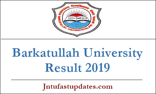 Barkatullah University Results 2019
