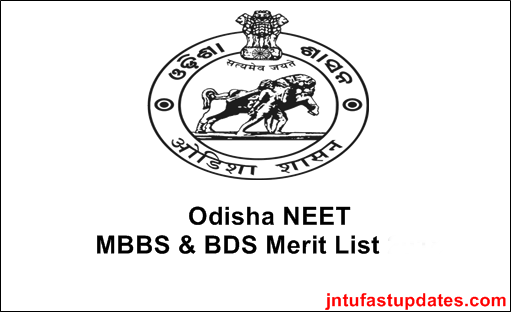 Odisha NEET Merit List 2019