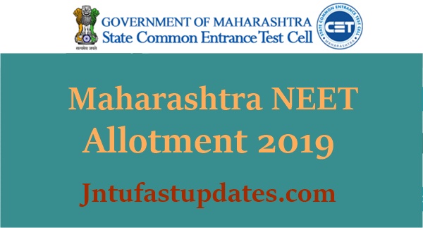 Maharashtra NEET 2nd Round Seat Allotment Results 2019