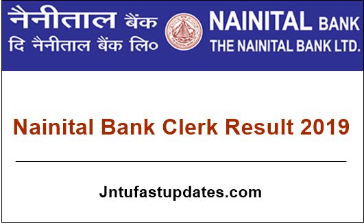 Nainital Bank Clerk Result 2019
