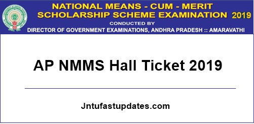 ap nmms hall ticket 2019