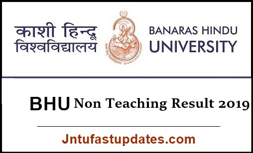 BHU Non Teaching Result 2019