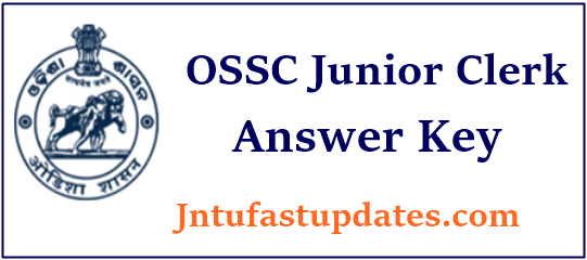 OSSC Junior Clerk Answer Key 2019