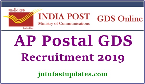 AP Postal Circle GDS Notification 2019 Apply Online