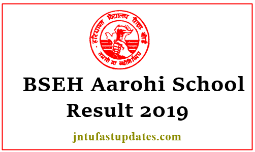 BSEH Aarohi School Result 2019