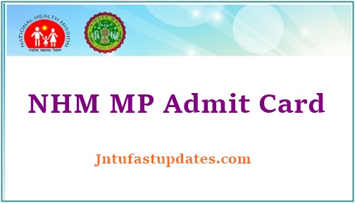 NHM MP Admit Card 2019