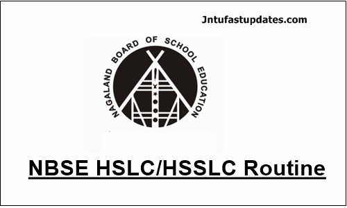 NBSE-HSLC-HSSLC-Routine-2020