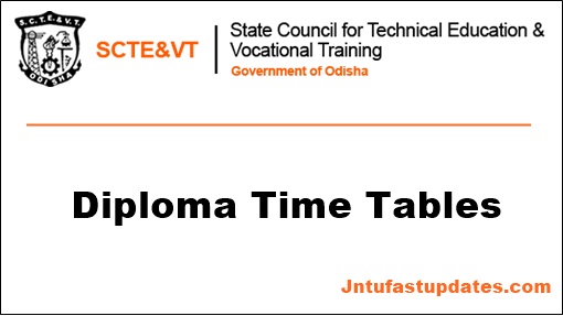SCTEVT-diploma-Time-Table-2019